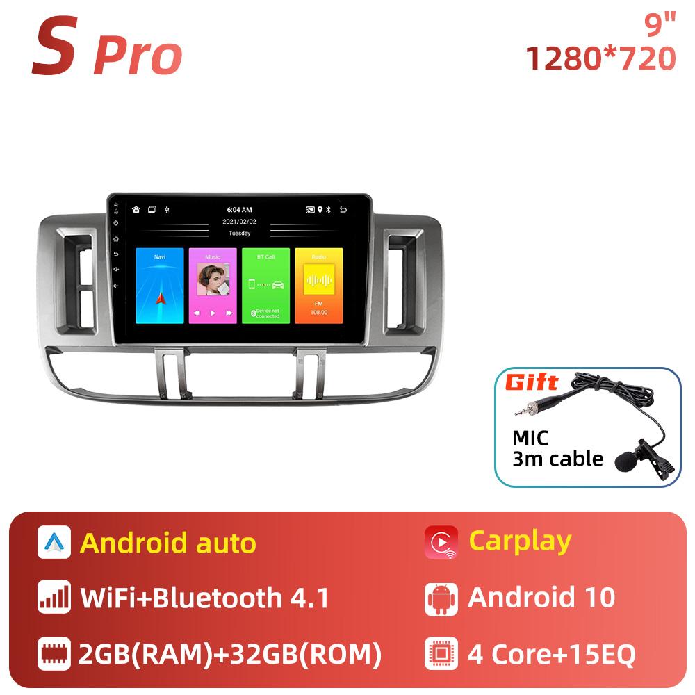 Android Car Radio for Nissan X Trail X-Trail 1 T30 2000 - 2009 2 Din Multimedia FM RDS WIFI GPS Navigation Stereo Carplay Auto