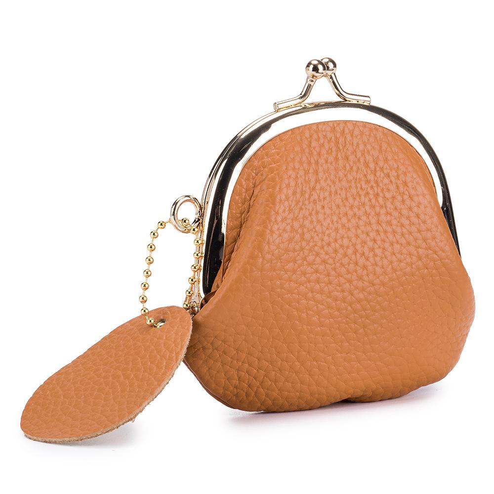 2024 Premium Leather Women's Coin Purse - Top Layer Cowhide Mini Storage Bag