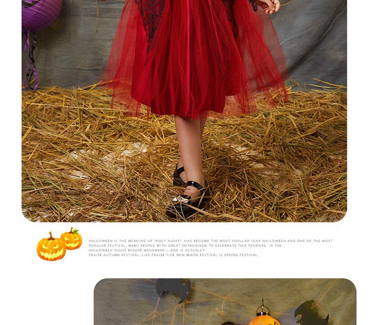 Halloween Kids' Vampire Princess & Pumpkin Cloak Costume Set