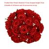 18 Heads Real Happy Flower Mini 10 Colors Valentine's Day Flowers Photography Photo Gift Rose Flowers Decorative Home Decorative