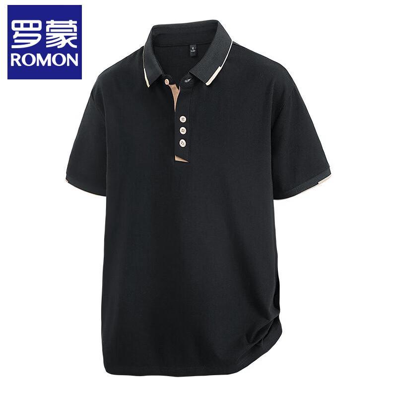 Luo Meng Men s Loose Fit Polo T-Shirt 7XL