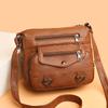 Fashionable And Versatile PU Soft Leather Women Bag New Simple And Lightweight Shoulder Bag Crossbody Bag