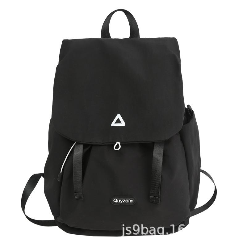 Schoolbag Korean version of the new travel backpack women's lightweight drawstring school bag student backpack commuter computer bag leisure backpack