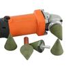 Cone Shape Stone Grinding Head 50/100/200 Grits Tile Trimming Tool  Edge Finish Improvement