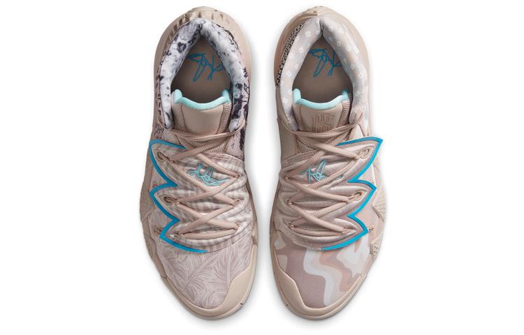 Nike Kybrid S2 Round Tip Mid top Performance Basketball Shoes Unisex Blue Umber CQ9323-200