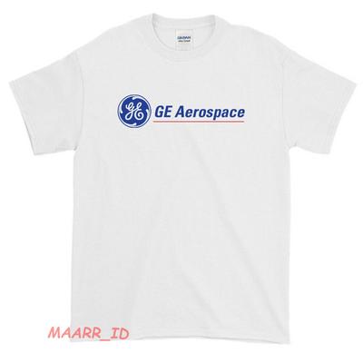 New GE Aerospace 1980s Logo American Funny T Shirt USA Size SXXL Unisex T-Shirt