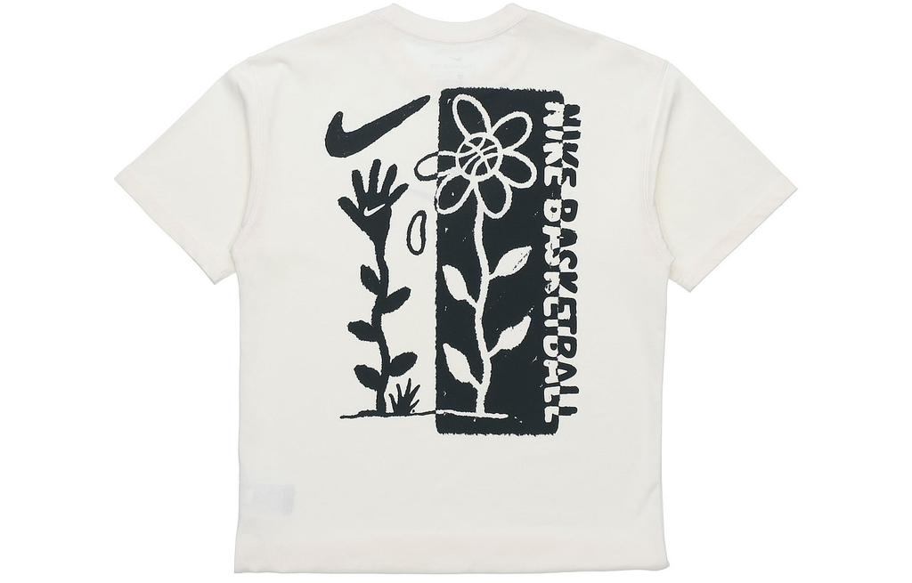 Nike SS21 T Shirt Asia Version Men's Ecru DC1284-910