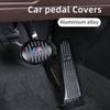 ELRA6 70% New Car Brake Foot Rest Pedal Cover Alloy Rubber Gas Pedal Protector For BMW M X1 X3 X5 X6 X7 E30 E90 M3 E84 E83 F25 E91 E6