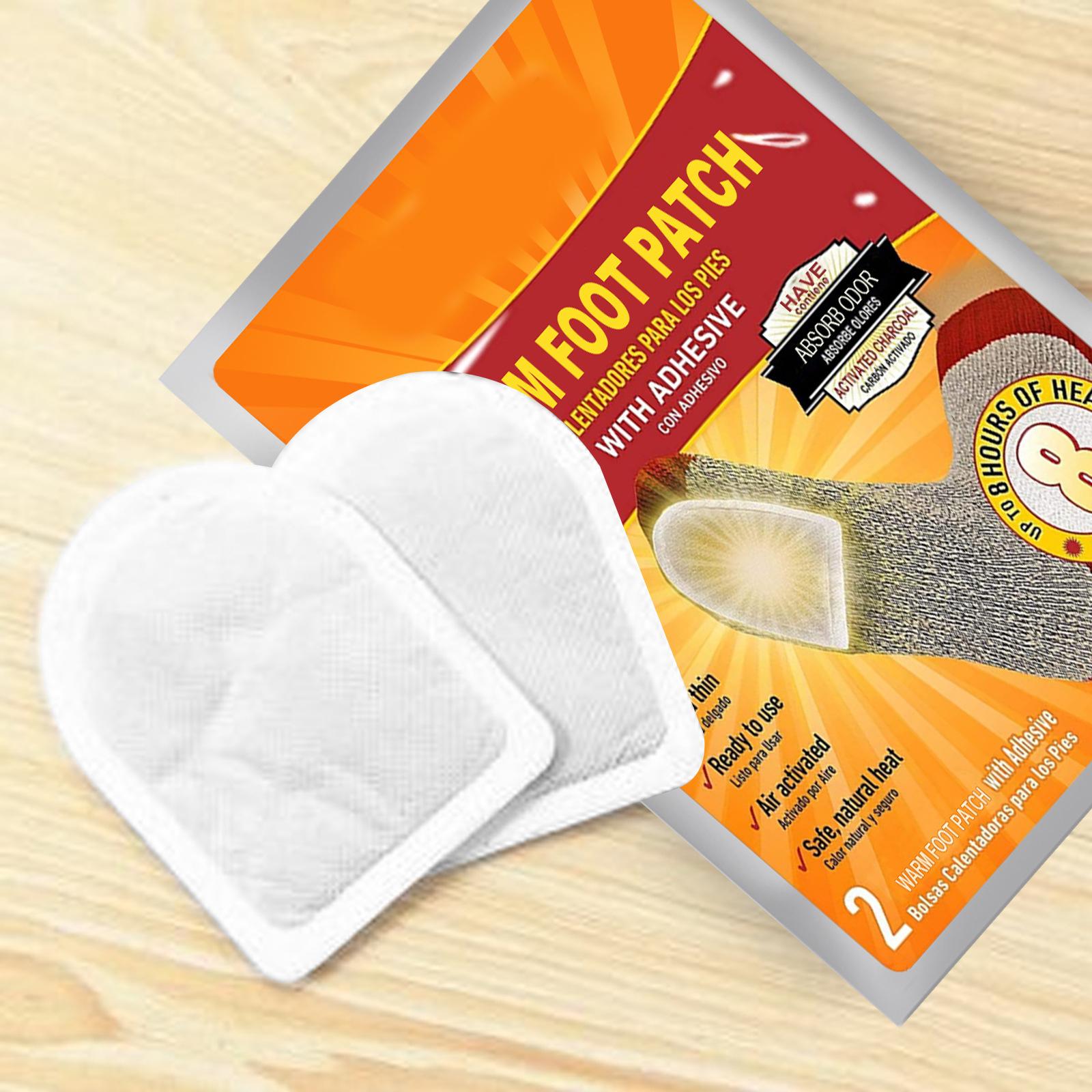 

10pcs Self-Heating Foot Warmer Pad Disposable Instants Heating Insole Paste Body Warmer Sticker Body Heating China Mainland