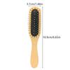 Natural Wood Comb Steel Metal Hair Brush Portable Wooden Air Cushion Comb Scalp Detangler Hair Comb Salon Styling Hair Tools