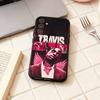 Singer T-Travis Scott  phone Case For Samsung Galaxy A73,A72,A71,A70,A53,A52,A51,Others Soft Black Shell