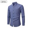 2025 Autumn European & American Oversized Loose-Fit High-End Long-Sleeve Versatile Japanese Casual Men's Shirt