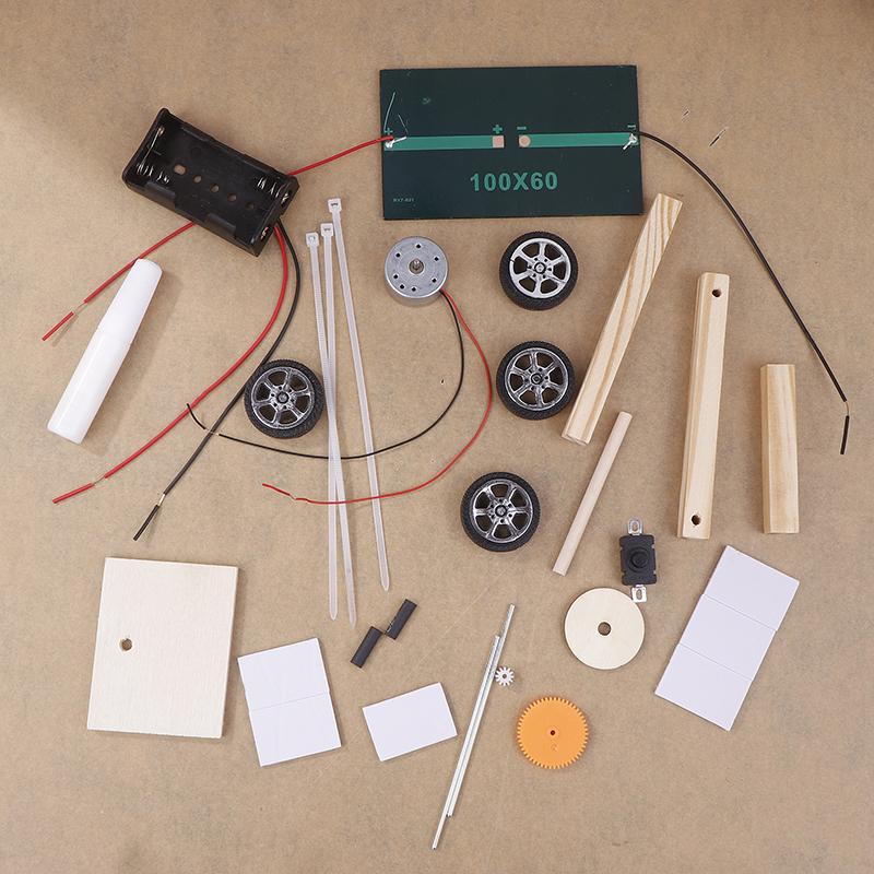 Assemble Solar Car Creative Inventions Motor Ability Of Children Active Thinking Diy Electronic Kit Technology Toys For Kids