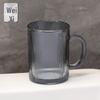 Wei Yi Striped Glass Wash Cup with Handle