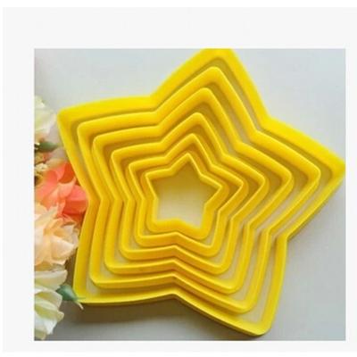 Backen Fondant Keksform Fünfzackiger Stern Pflaume Herz Keks Ananas Ausstechform