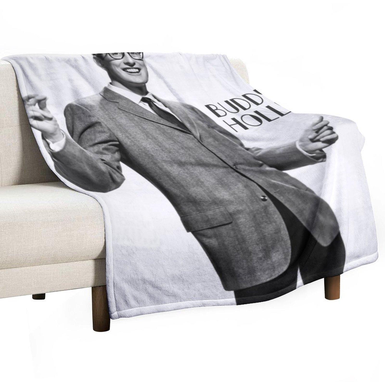 Buddy Holly Throw Blanket Sofa Throw Beautifuls Custom for winter Blankets 30x40in