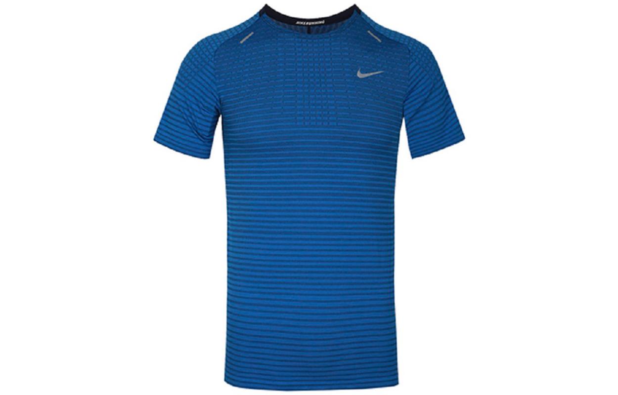 Nike Set-in Sleeve T-Shirt Men s Blue CJ5345-402 S