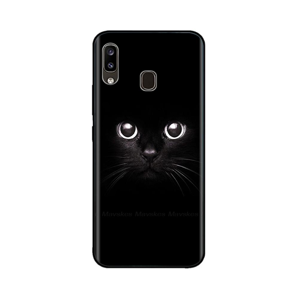 Für Samsung Galaxy A50 A30 A20 Weiche TPU-Silikon-Rückabdeckung für Samsung Galaxy A30S A 30 A 50 A50S Bedruckte Schutzhülle
