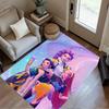 Ethereal Sword Dance Floor Rug Office Rug Perfect for Hallway Balcony Dining Room Dormitory Anti-slip Rug Anime Office Decor Wedding Party Gift