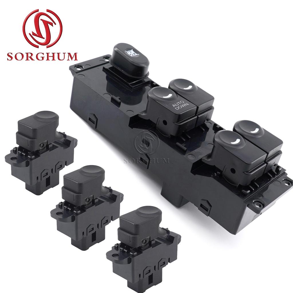 SORGHUM 93570-1R101 93580-1R000 For Hyundai 2011-2017 Accent Solaris Front Left Car Passenger Door Window Switch 935701R101 Auto
