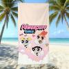 Cartoon Flying Little Policewoman Microfiber Beach Towel Quick-Drying Water-Absorbing Children'S Swimming Bath Towel Travel Portable Large Ruler