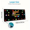 Retro Pacman Custom Name Large Size Mouse Pad Gaming Table Cushion Nonslip Laptop Tablet Big XXL Mat Mini PC Playmat With Lock edge