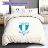 Set Copripiumino Trapuntato con Motivo Malmö FF Decorazione per la Casa Regalo (1 * copripiumino + 2 * federe senza imbottitura)