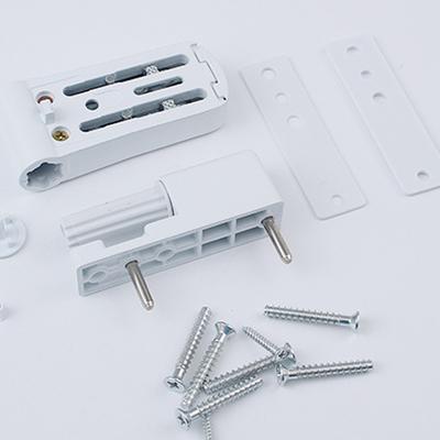2025 Nouvelle Charnière de Porte en Profilé d'Aluminium Réglable avec Amortisseur Silencieux Réglable en 3D Pour un Réglage Multidirectionnel de la Porte