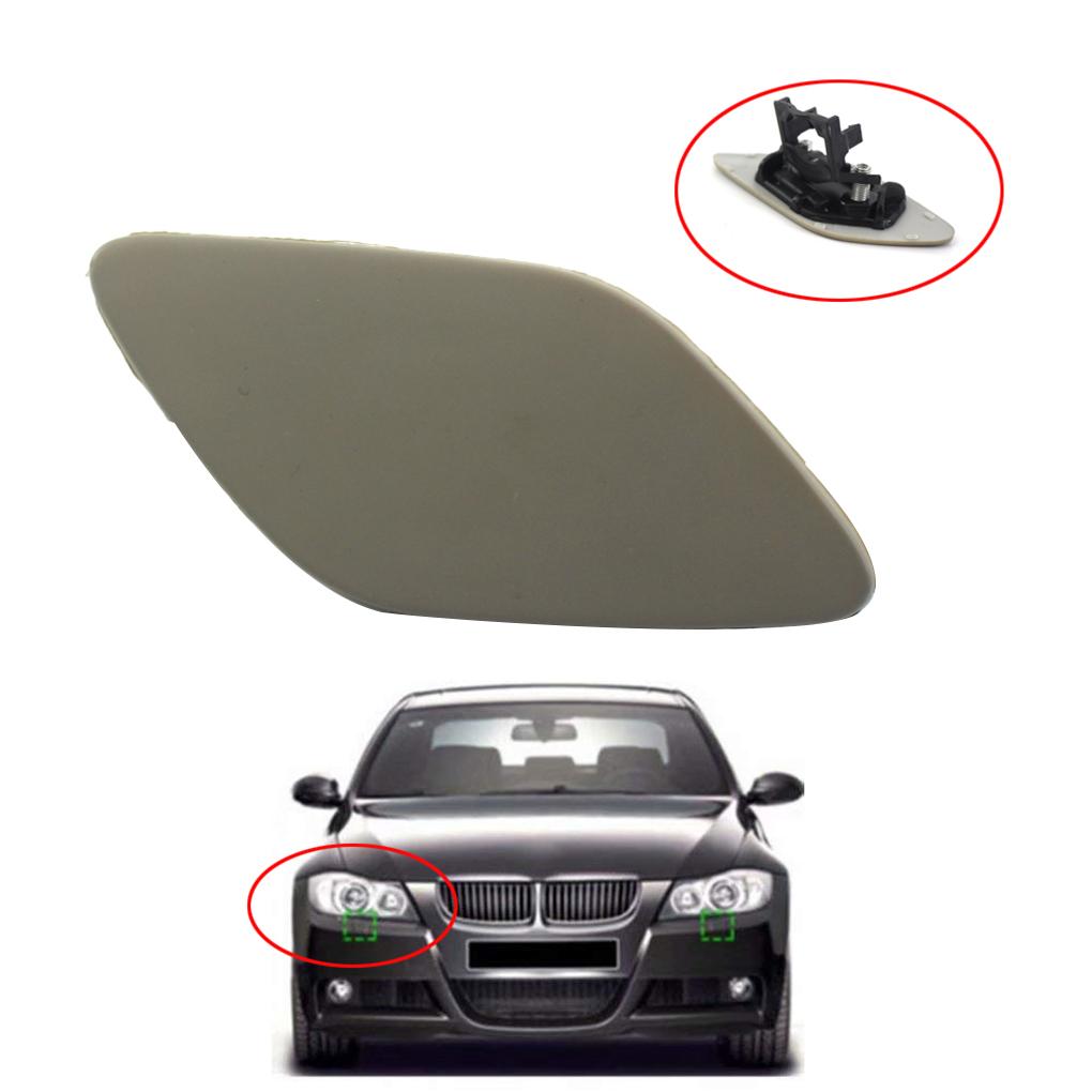 61677171659 Left/61677171660 Right Side Plastic Light Washer Nozzle Cap Cover Replacement for E92 2006\-2009