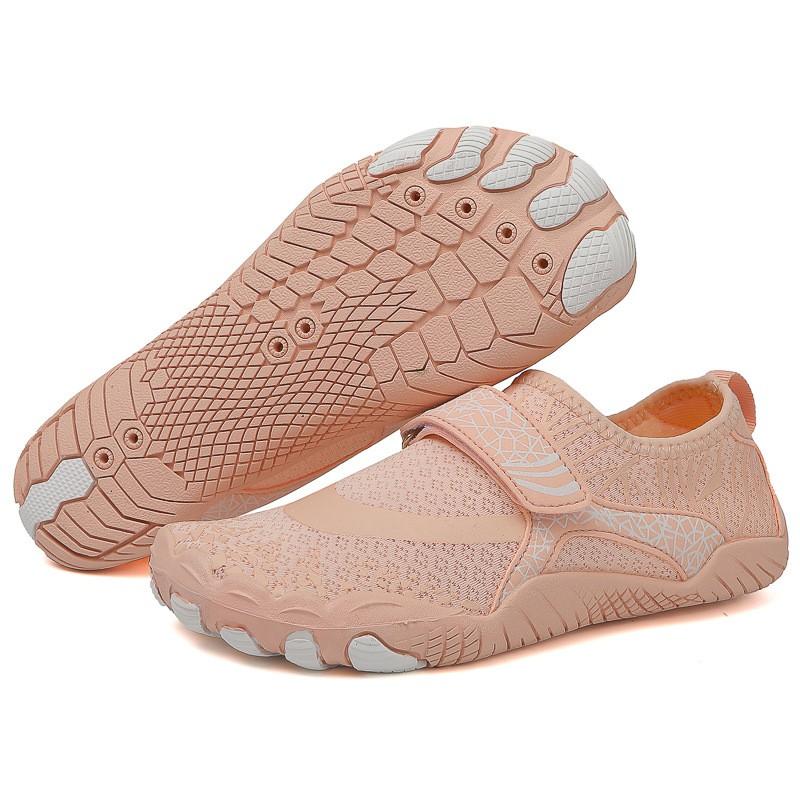 Unisex Quick-Dry Water Shoes Beach Swimming Hiking Trail Running Slip-On Aqua Socks With Anti-Slip Rubber Sole