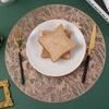 Hollow-out Placemat PVC Insulated Dining Table Mat Waterproof and Oil-Proof Restaurant Western-Style Placemat