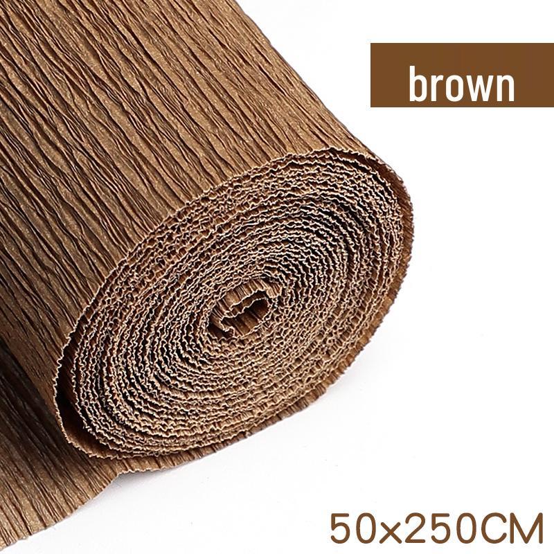 Thick Green Crepe Paper for DIY Handmade Floral Art and Rose Crafting