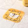 Anti-odor Floor Drain Cover Cartoon Dog Sewer Filter Pad  for Bathroom Hair Collection
