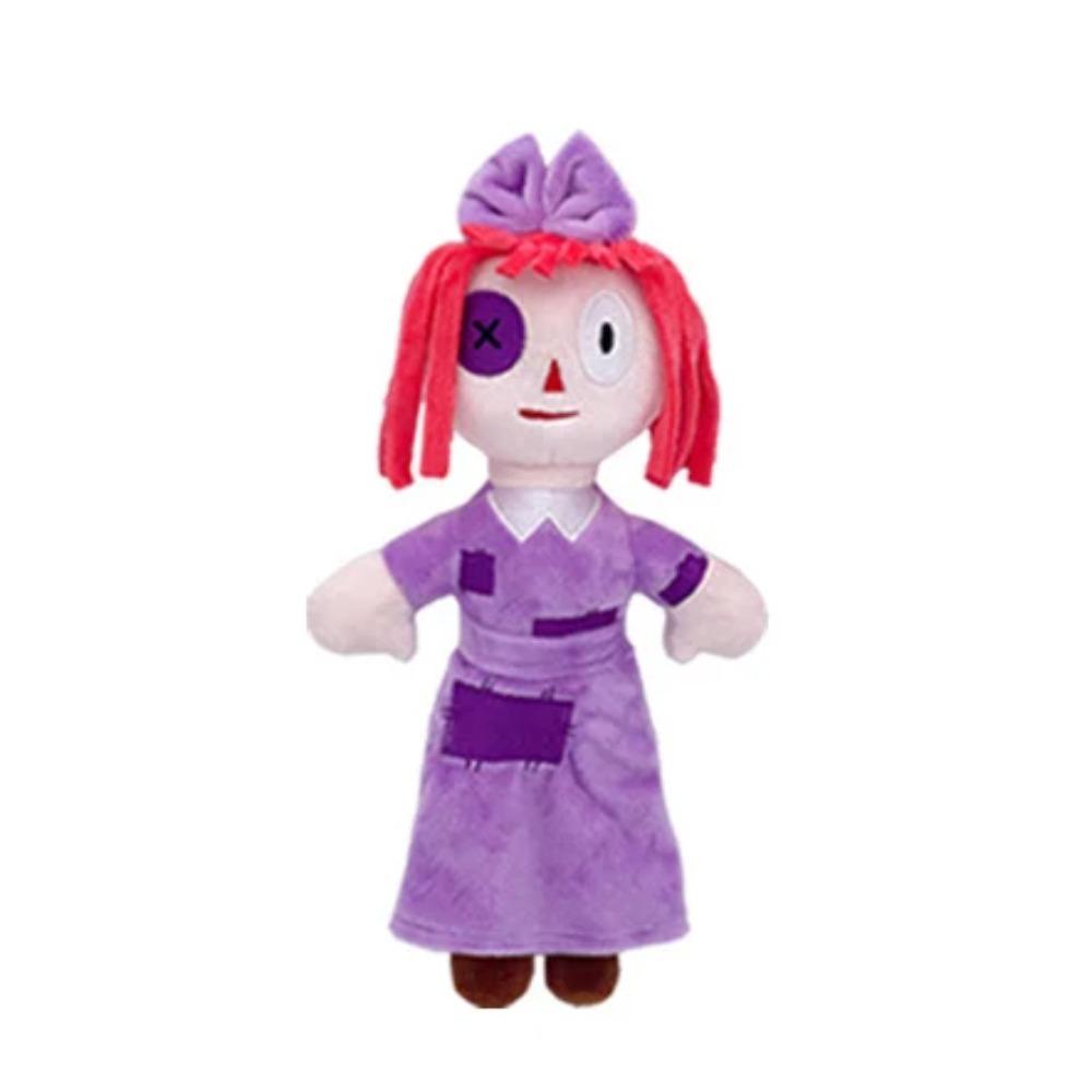 Das erstaunliche digitale Zirkus-Plüschtier Pomni und Jax, Plüschpuppe, Spielzeug, süßes Stofftier, Geburtstag für Kinder, Weihnachten