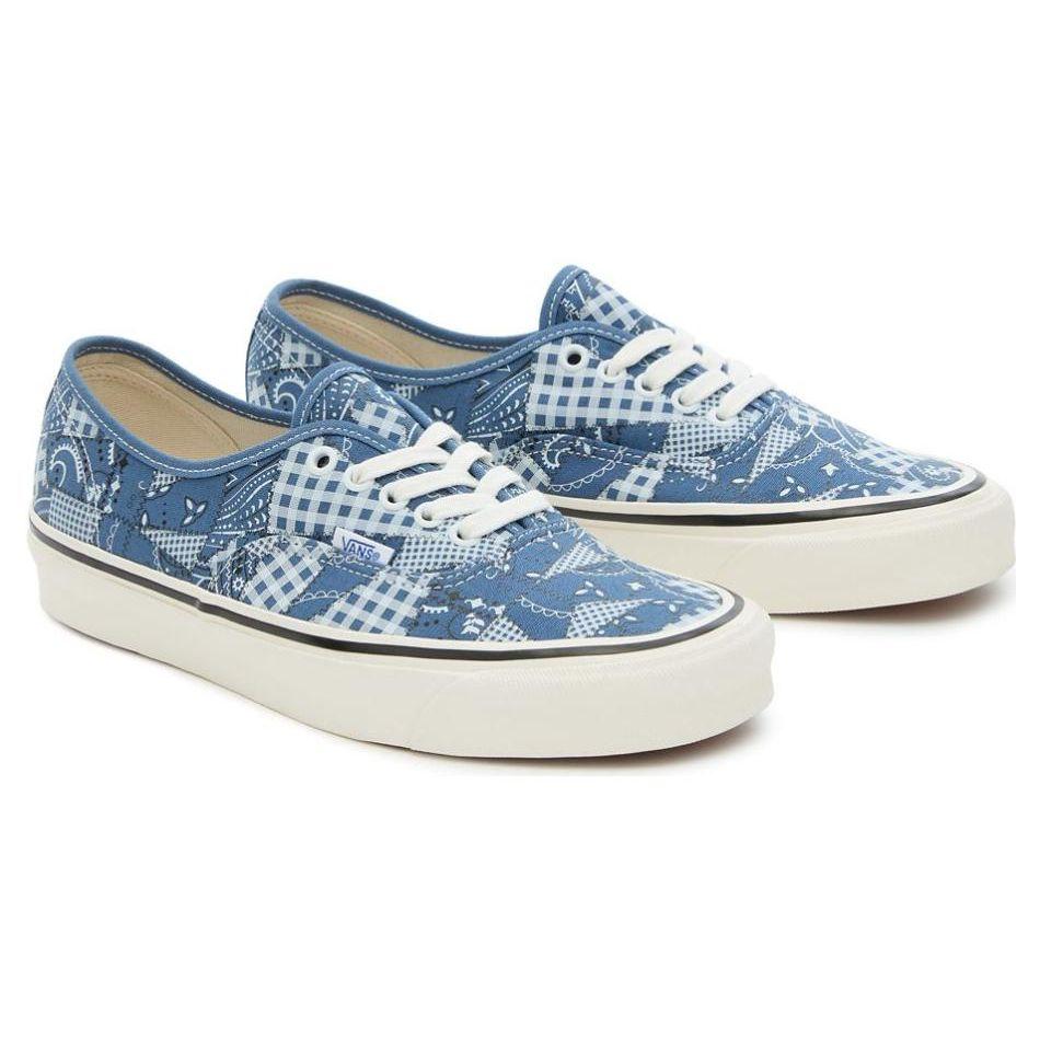 WP x Vans Authentic 44 DX Paisley Patchwork - True Navy Unisex Sneakers Blue True-White Og-Navy VN0A7Q5CIGV