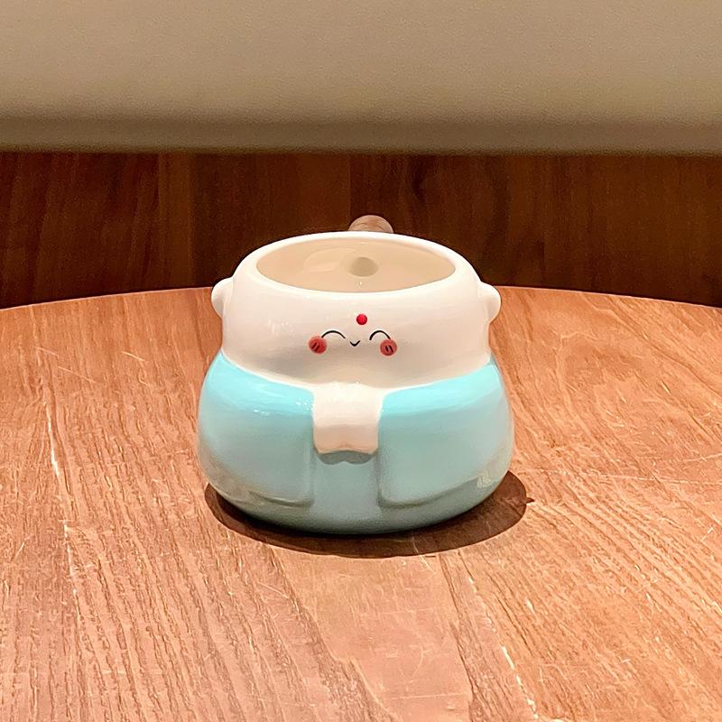 

Креативная милая забавная чашка причудливая керамическая кружка подарок на детский день рождения подругам практичный сувенир 401-500ml