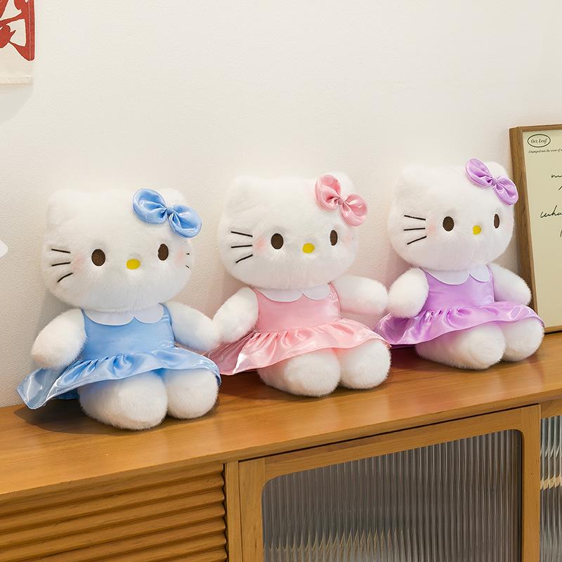 Hello Kitty Plush Doll - Cute Cat Toy Gift for Girls' Birthdays