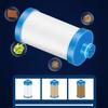 Durable Filter Shower Filter Leak Proof Connector Filter Dirt Filter Water Filter Element Plastic Material for Home Use