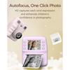 Kids Instantly Print Camera With 1Roll Thermals Paper For Creative Photography Featuring Clear Imaging Filter Effects