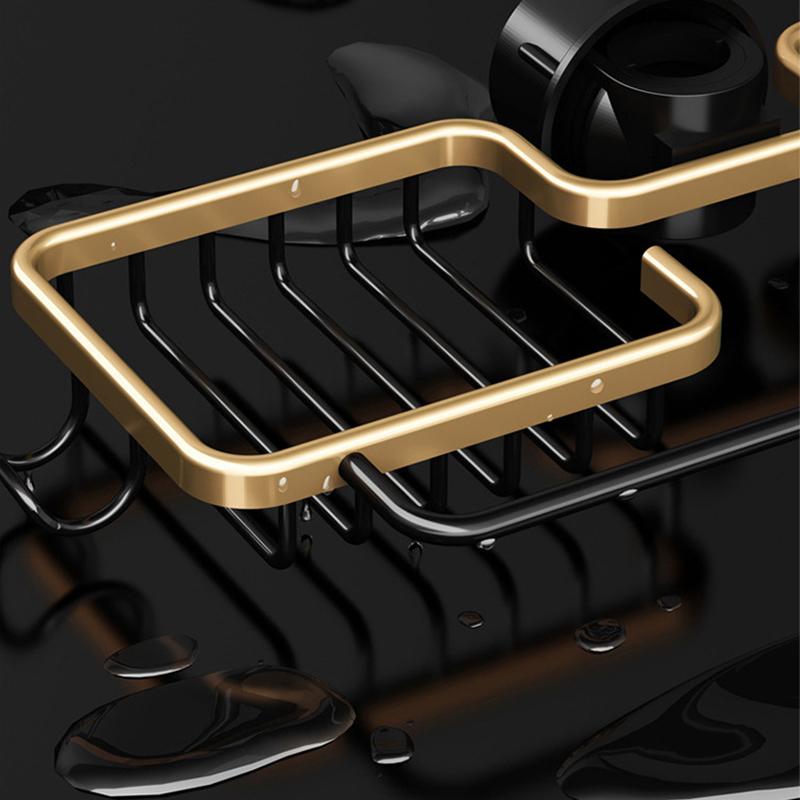 Kitchen Space Aluminum Sink Drain Rack Sponge Storage Faucet Holder Soap Drainer Shelf Basket Organizer Bathroom Accessories