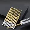 1 Pcs Drill Bit 0.6-2.2mm Tiny Drill Bit 2.35 Shank Engraving Bit Hole Drilling Tool Shank Wood Tools For Electric Drills