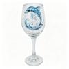 Octopus Ocean Animal Wine Glass Tortoise Dolphin Glass Goblet 2D Printed Shark Whale Marine Animal Tall Glass Home Decor