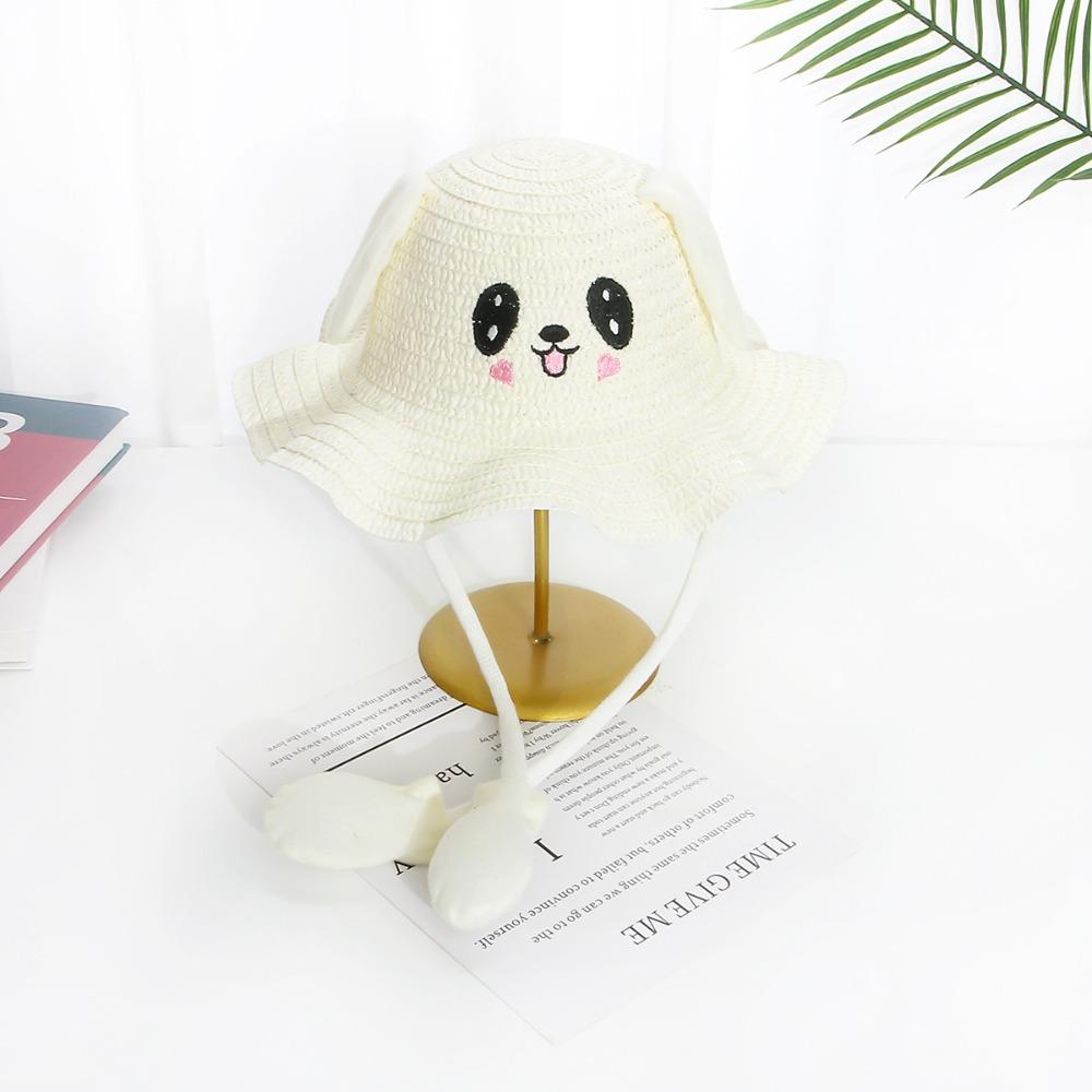 Wide Brim Children's Hats Moving Ears Sun Hat Multifunctional Fisherman's Hat Summer Girls Boys