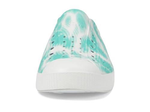 Native Shoes Jefferson Bloom Print Water Shoes, Shell White/Shell White/Ocean Waves, Size 24.5 cm D
