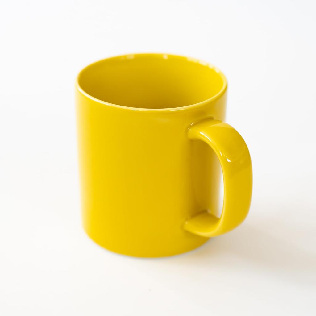 Saikaitoki Hasami Ware Common 330ml Microwave and Dishwasher 132592 Mug, Yellow, Capacity, Safe,