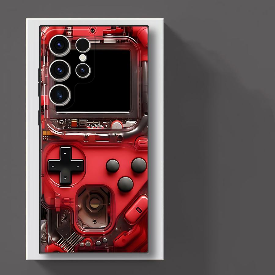 

Game Machine Pattern Case for Samsung Galaxy S24 S25 Ultra S21+ S24Ultra S22 Plus S21 S23 FE S20 FE Soft Shell Galaxy S24+