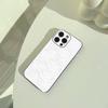 L-Lace Print Pattern Phone Case For iPhone 17,16,15,14,13,12,11 Pro Max, Lightweight and Practical Soft Black Cover