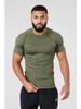 2024 Men's Muscle Fit Short Sleeve Gym T-shirt for Summer Outdoor Running and Training