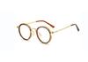 Retro Artistic Round Frame Anti-Blue Light Multifocal Reading Glasses with Smart Zoom for Near and Far Vision