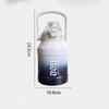 Insulated Hand-held Thermos Cup Leak Proof Straw Thermal Water Bottle  Coffee Tea